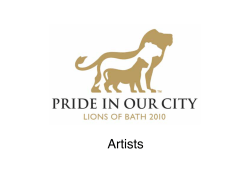 Artists - Lions of Bath