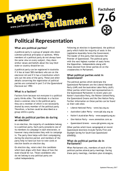 Political Representation