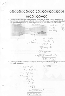Uniform Circular Motion