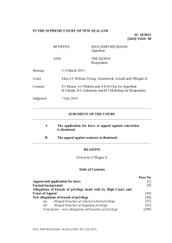 NZSC 98 - Courts of New Zealand