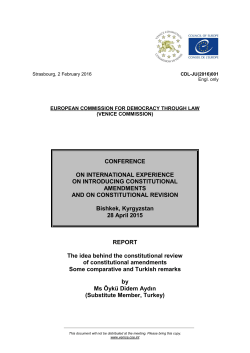 Conference on international experience on introducing