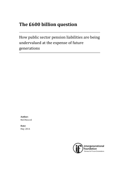 The &pound;600 billion question - The Intergenerational Foundation