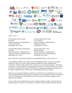 NASW joins 50 groups in letter to House and Senate Appropriations