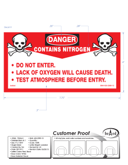 bas001 425-2390-13 4x7.875 contains nitrogen decals