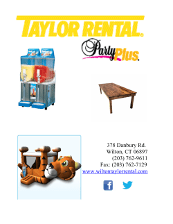 378 Danbury Rd. Wilton, CT 06897 (203) 762