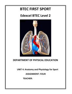 BTEC FIRST SPORT