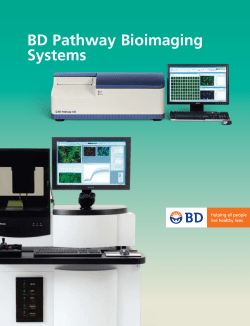 BD Pathway Bioimaging Systems Brochure