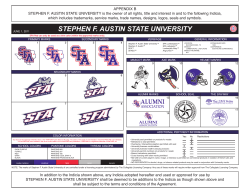 Collegiate Licensed Vendors - Stephen F. Austin State University