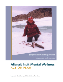 Alianait Inuit Mental Wellness
