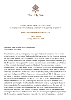 The Holy See