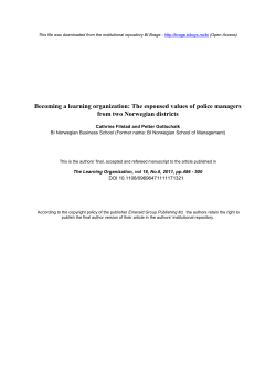 Filstad Gottschalk 2011 LearnOrg_authorversion