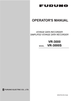 operator`s manual