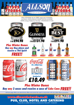 see our Monthly Offer