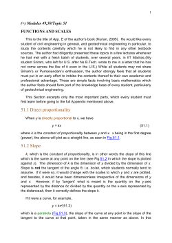 51.1 Direct proportionality 51.2 Slope