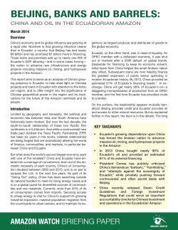 Beijing, Banks and Barrels
