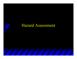 Hazard Assessment