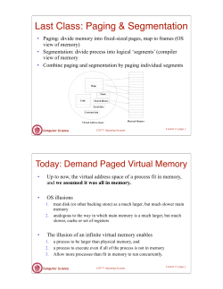 Demand Paging
