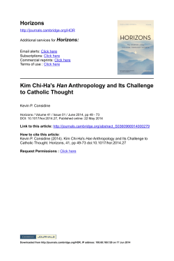 Kim Chi Ha and Han&ndash;Horizons 41