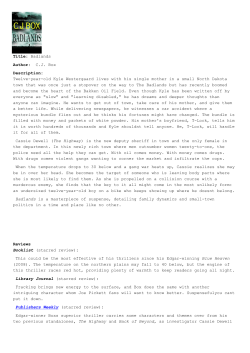 Title: Badlands Author: C.J. Box Description: Twelve-year