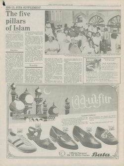 The fi*ve pillars of Islam - IFRA Nairobi Press Archive