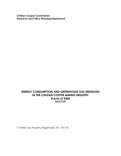 ENERGY CONSUMPTION AND GREENHOUSE GAS