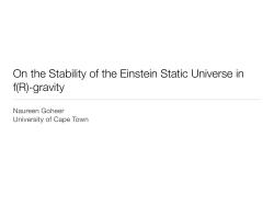 On the Stability of the Einstein Static Universe in f(R)