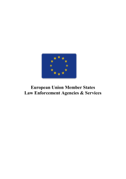 EU Member States law enforcement agencies and