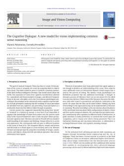The Cognitive Dialogue: A new model for vision implementing