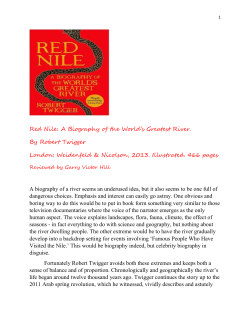 Red Nile: A Biography of the World`s Greatest River
