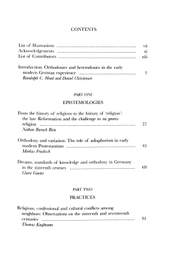 CONTENTS List of Illustrations vii Acknowledgemcnts xi List of