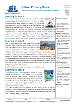 Nelson Primary News - Nelson Primary School