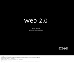 Adam Procter Technical Services Officer