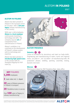 Poland - Alstom