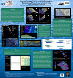 Geomorphology of the Sumatra Subduction Zone
