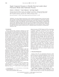 Single Component Dynamics in Miscible Poly(vinyl methyl ether