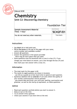 Chemistry - physicsinfo.co.uk