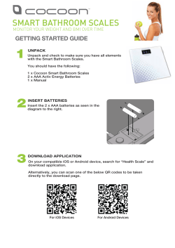 HE414044 Cocoon Smart Scales with App GSG