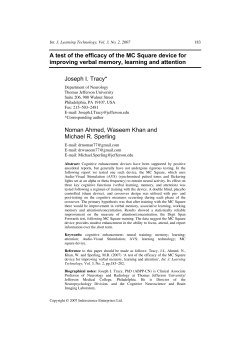 A test of the efficacy of the MC Square device for
