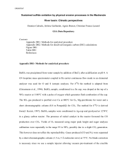 Sustained sulfide oxidation by physical erosion processes in the