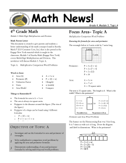 Math News! - Colchester Public Schools