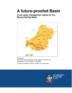 A future-proofed Basin