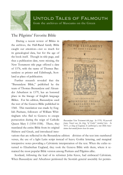 Untold Tales of Falmouth - Falmouth Museums on the Green