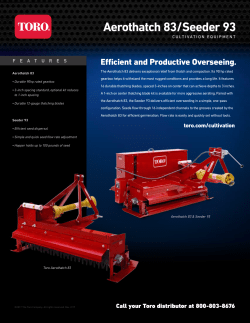 Aerothatch 83/Seeder 93