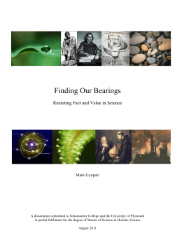 Finding Our Bearings