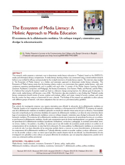The Ecosystem of Media Literacy: A Holistic