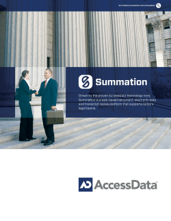 Summation - Amazon Web Services