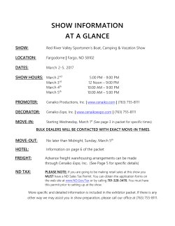 exhibitor kit - Sportsman Show