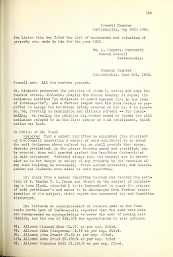 Proceedings of the Common Council of the City of Indianapolis for