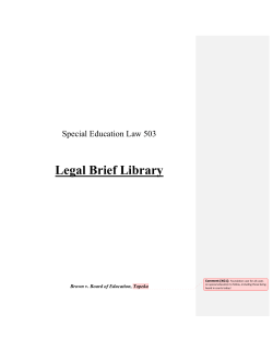 SPED_503_Special_Education_Law