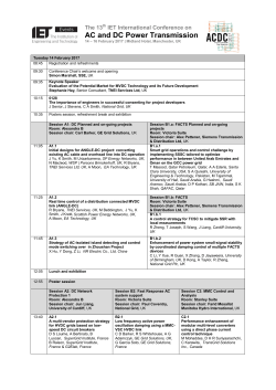 AC and DC Power Transmission